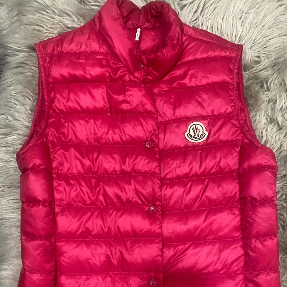 Moncler Pink Liane Vest